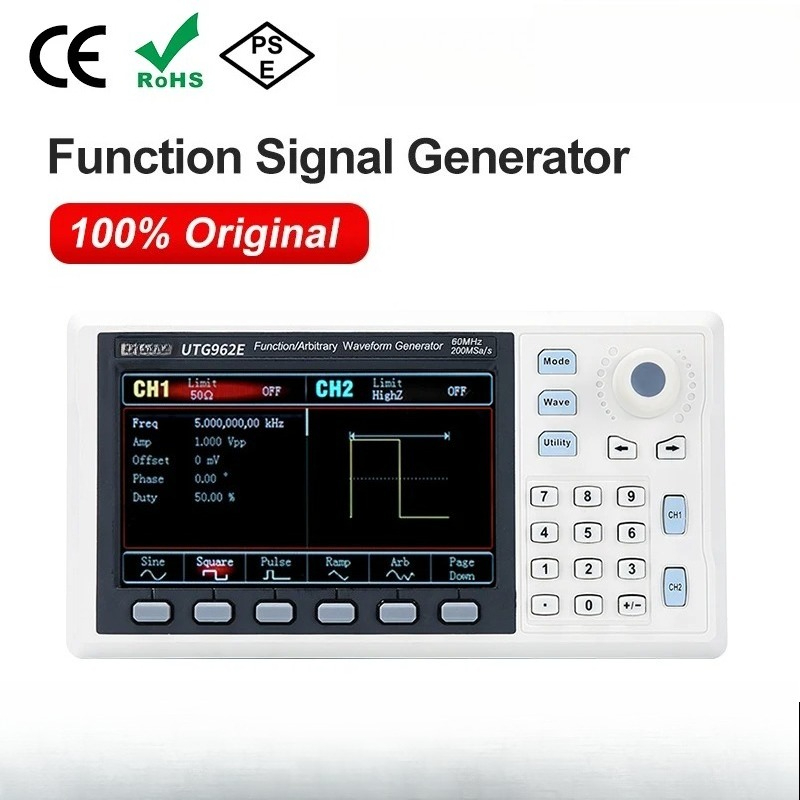 Function Arbitrary Waveform Generator - Fonksiyon Sinyal Jeneratörü UTG932E UTG962E 30Mhz