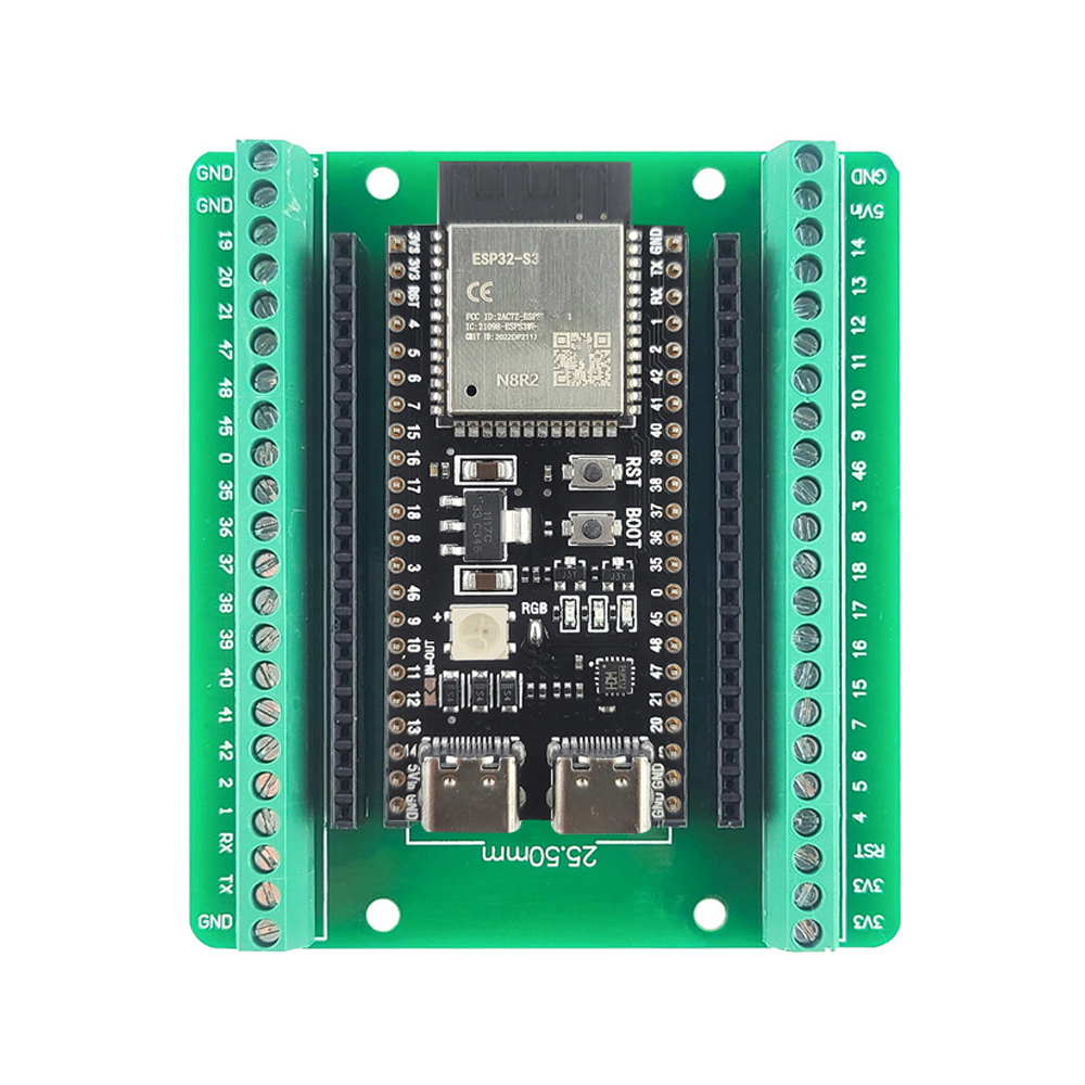 Esp32 S3 Development Board Lot - ESP32 S3 Geliştirme Kartları Genişletme Adaptör