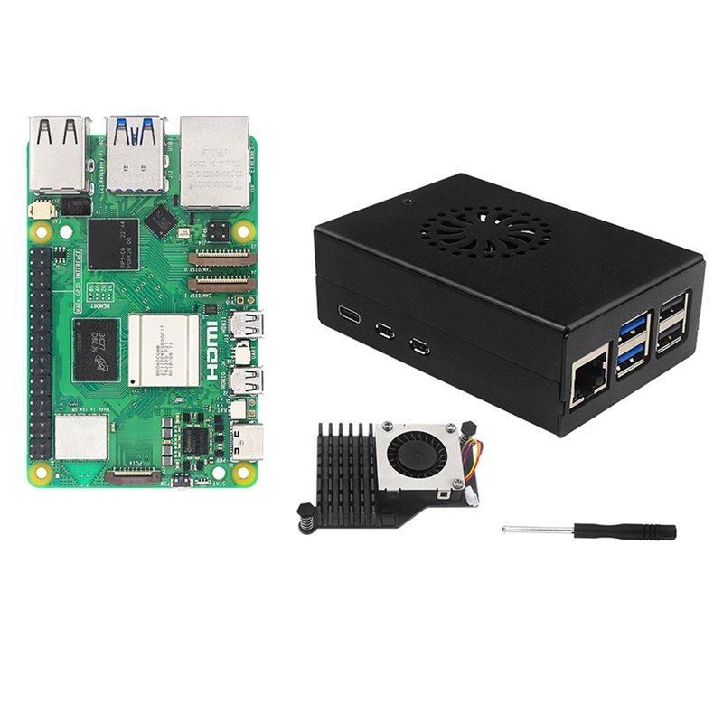 Raspberry Pi 5 8Gb Kit - AS95-Irasptek Başlangıç ​​Kiti Raspberry Pi 5