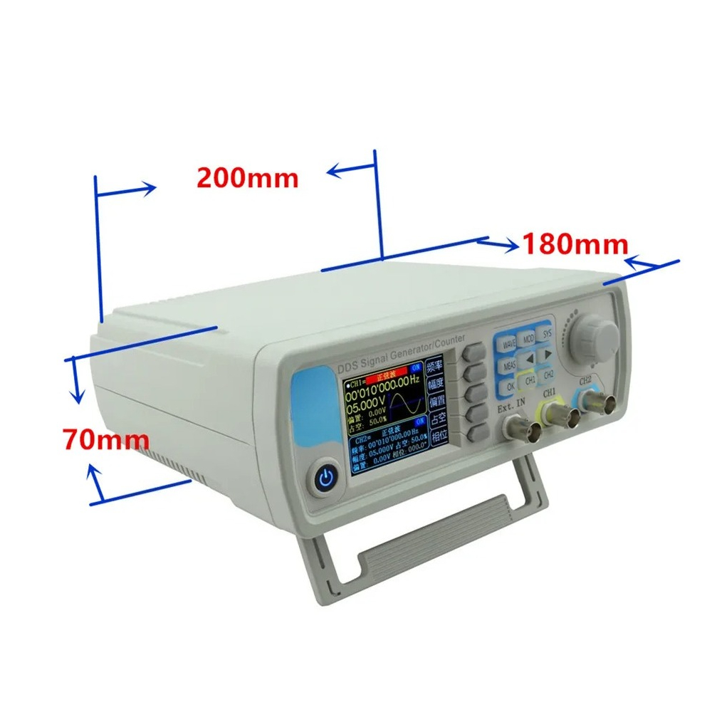 Function Arbitrary Waveform Generator - JDS6600 Serisi 15/30/40/50MHZ Dijital Kontrol Sinyal