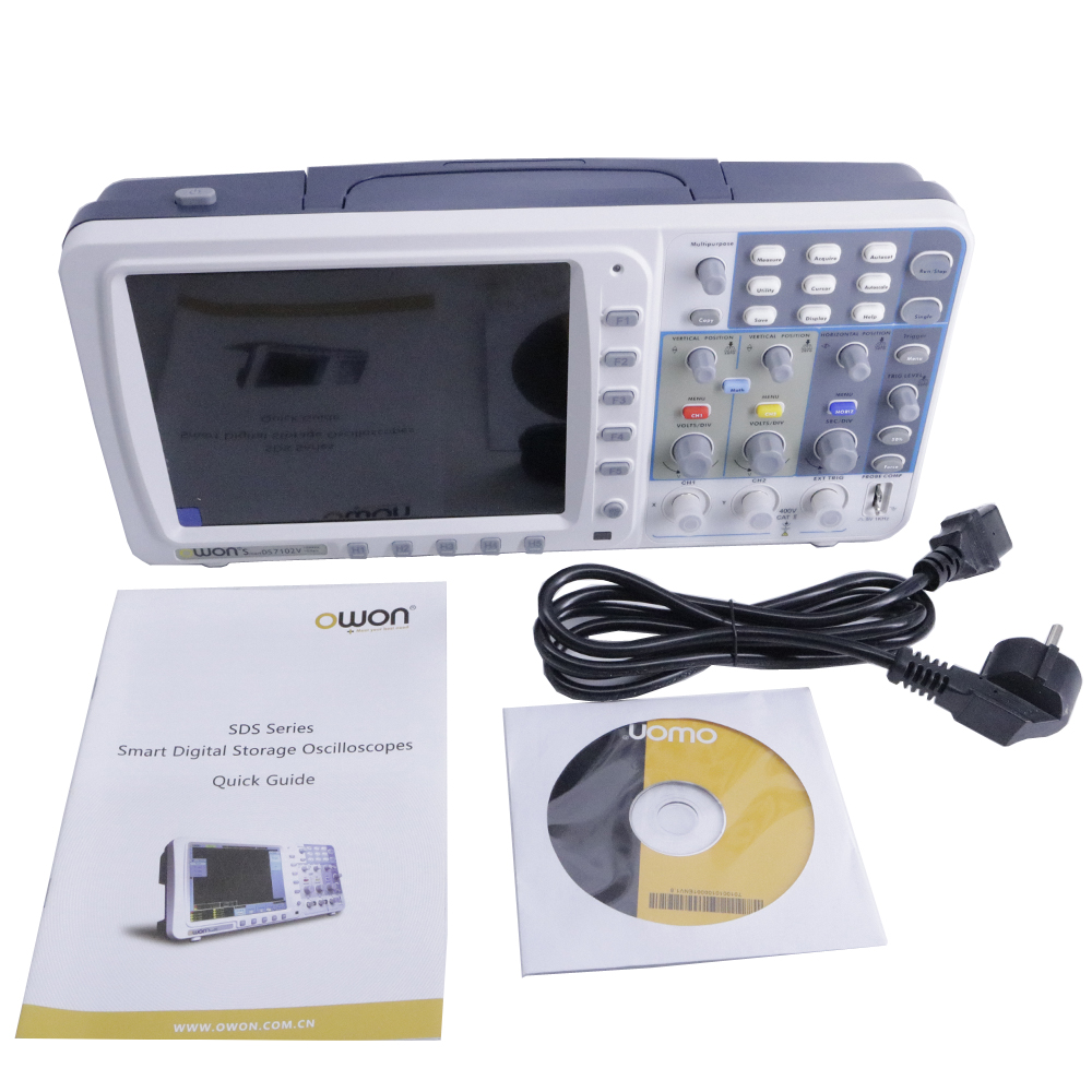 Digital Storage Oscilloscope 100Mhz - OWON SDS7102 Dijital Depolama Osiloskopu 100Mhz