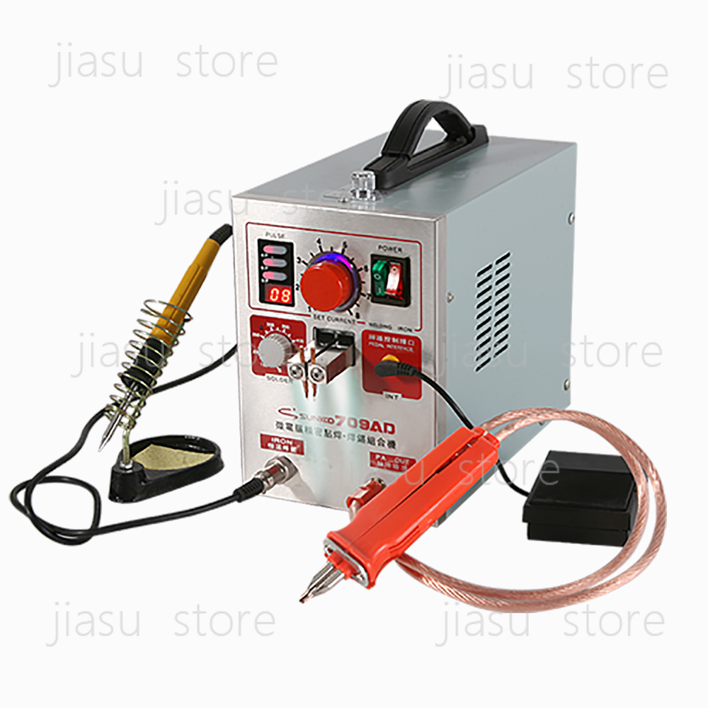 Spot Welder 18650 Battery Pack - 220V 709AD Taşınabilir Dirençli Nokta Kaynak