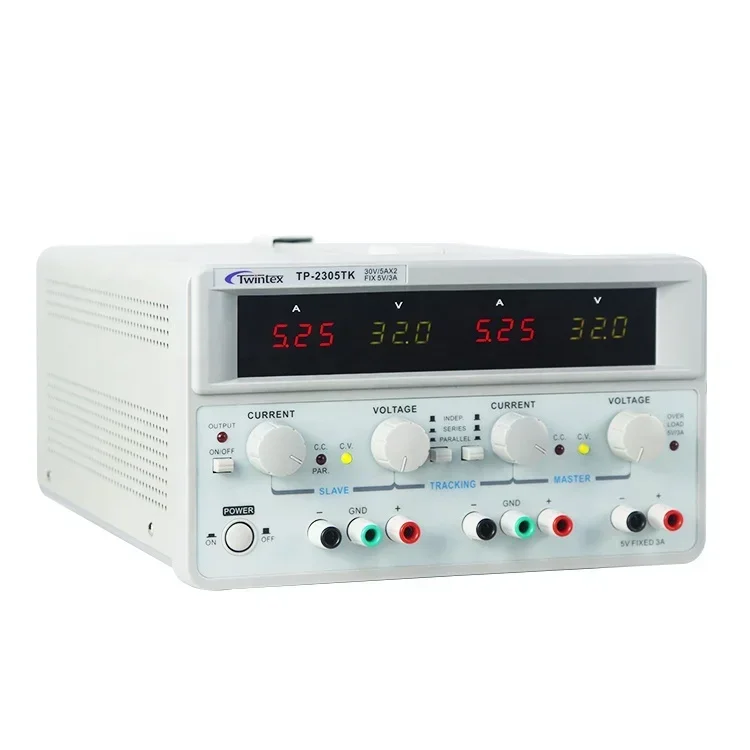Linear Lab Power Supply Adjustable - 2026/Twintex TP-2305E 300W Simetrik Lineer Laboratuvar