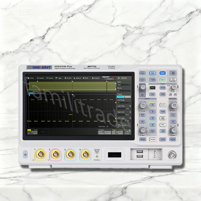 Digital Storage Oscilloscope 100Mhz - 1PC SIGLENT SDS2104X PLUS 4 Kanallı