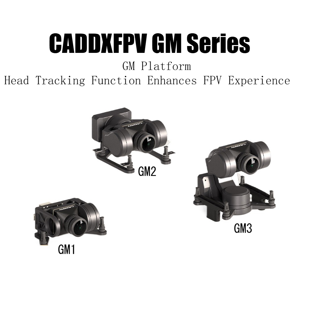Fpv Goggles Walksnail Avatar Hd - CADDXFPV Gimbal GM1/GM2/GM3 (Kamera Yok) Head