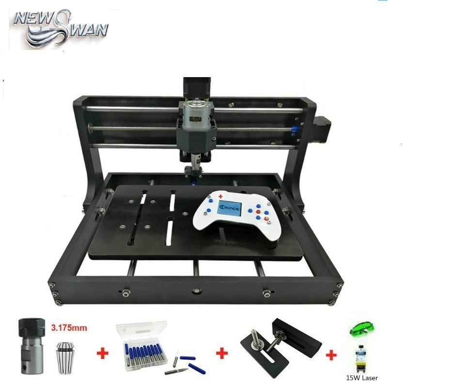 Mini Laser Engraver Cnc Router - Ücretsiz Kargo CNC 3020 Mini Masaüstü