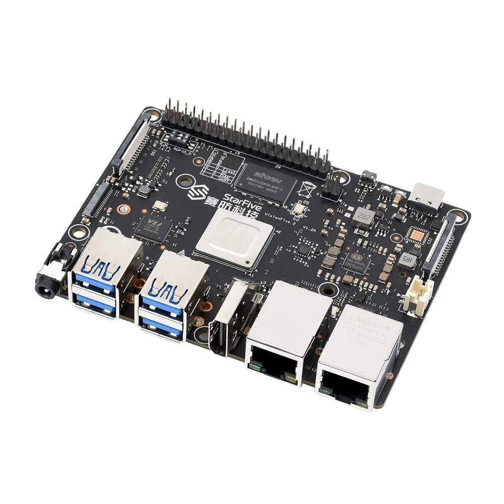 Raspberry Pi 5 8Gb Kit - VisionFive2 8GB WiFi AI Kiti RISC-V