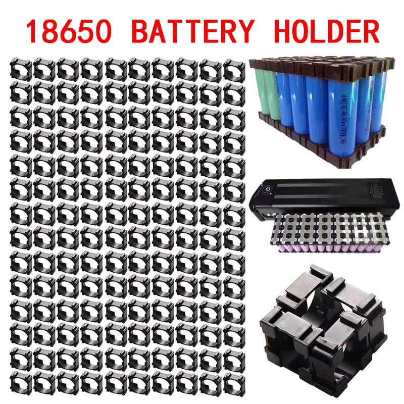 Spot Welder 18650 Battery Pack - 100 adet 18650 Lityum Pil Tutucu