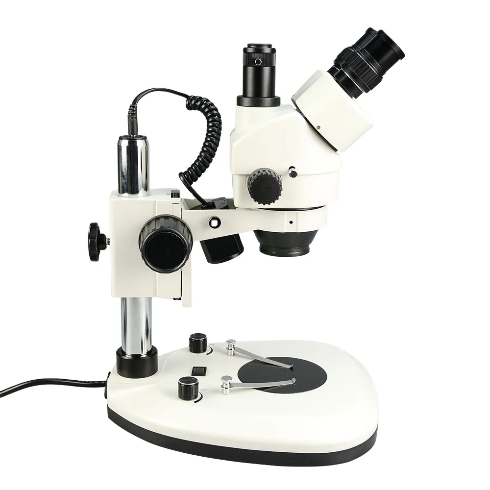 Stereo Trinocular Microscope Pcb - Fabrika 7x-45x Optik Endüstriyel Trinoküler Mikroskop,