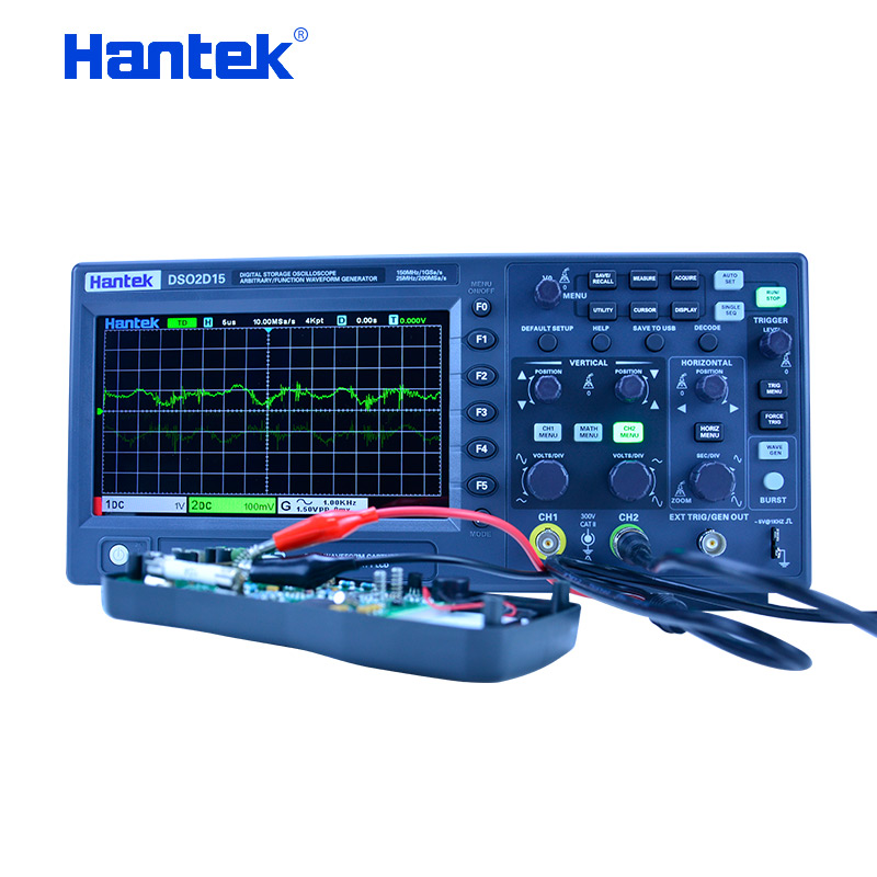 Digital Storage Oscilloscope 100Mhz - Hantek DSO2C10 2C15 2D10 2D15 Dijital