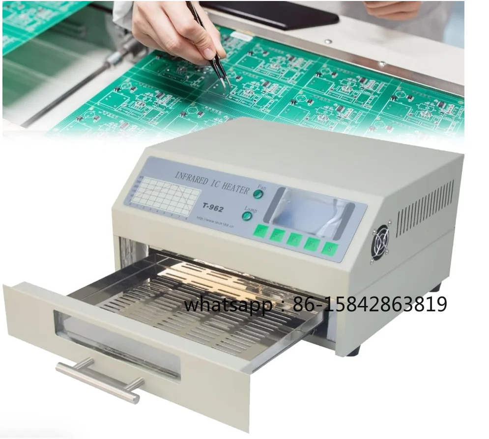 Reflow Oven Pcb T962 - T962 Reflow Fırını, 110v/220v 800w Reflow
