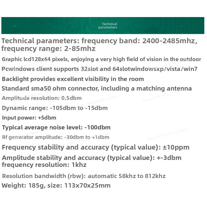 Signal Generator Spectrum Analyzer - El Tipi RF Explorer Sinyal Üretici