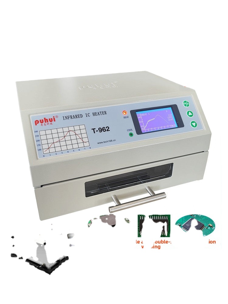 Reflow Oven Pcb T962 - Puhui T962 Küçük Ekonomik PCB Reflow