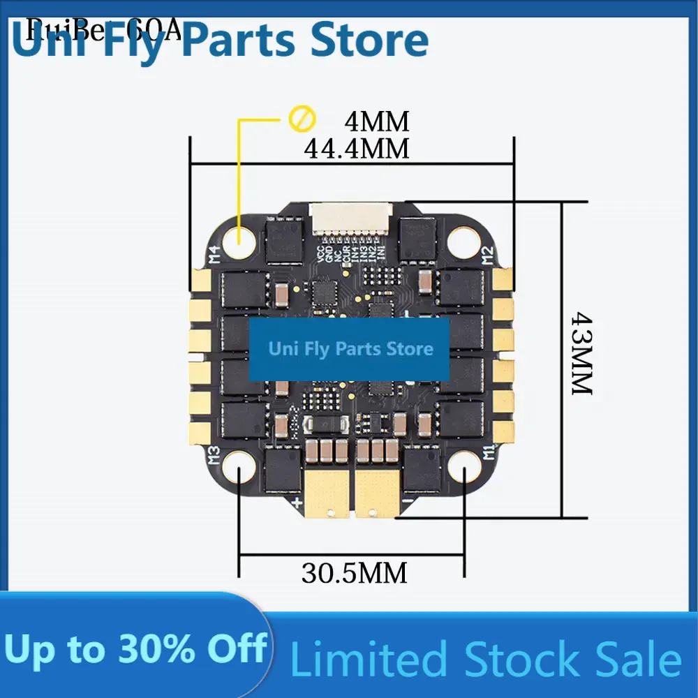 Fpv Flight Controller F7 Stack 60A - UniFlyJHEMCU F7 Stack F722 Çift Uçuş