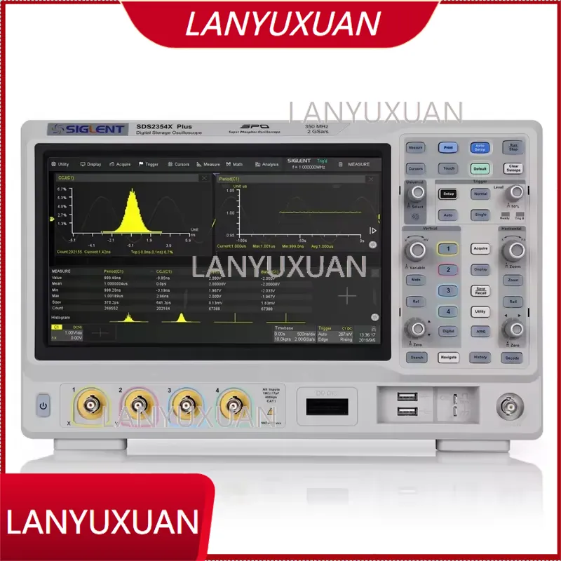 Digital Storage Oscilloscope 100Mhz - SDS2104XPLUS/SDS2204XPLUS/SDS2354XPLUS/SDS2504XPLUS 350 MHz/200 MHz/100 MHz Bant