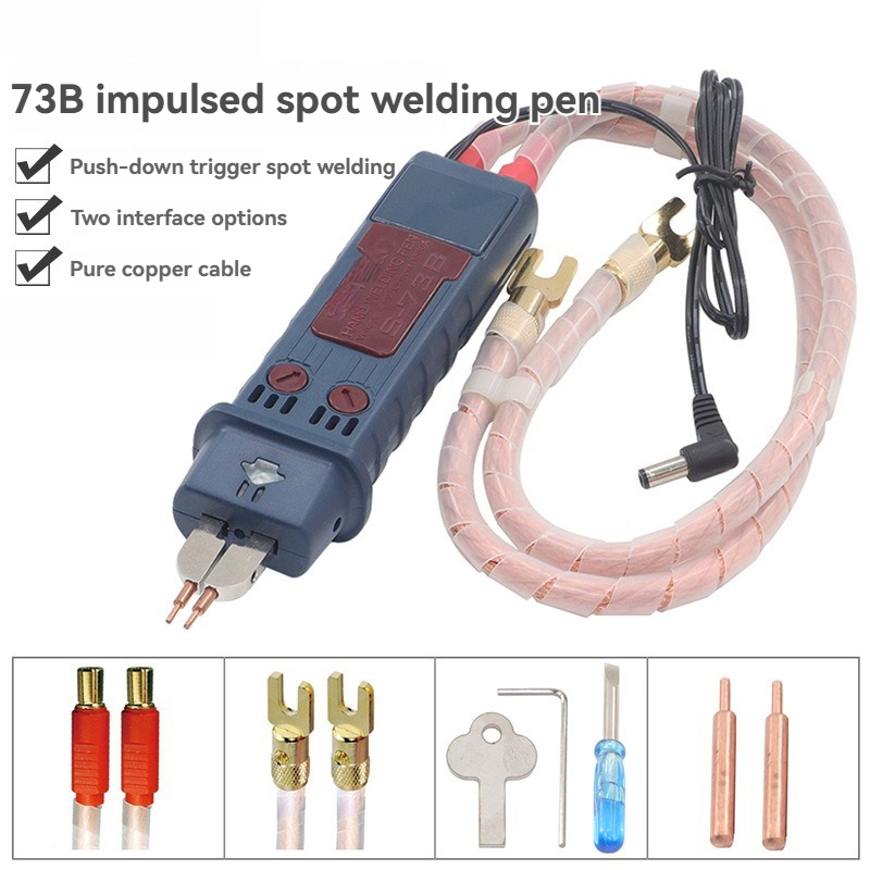 Spot Welder 18650 Battery Pack - 73B Entegre Nokta Kaynak Kalemi, El