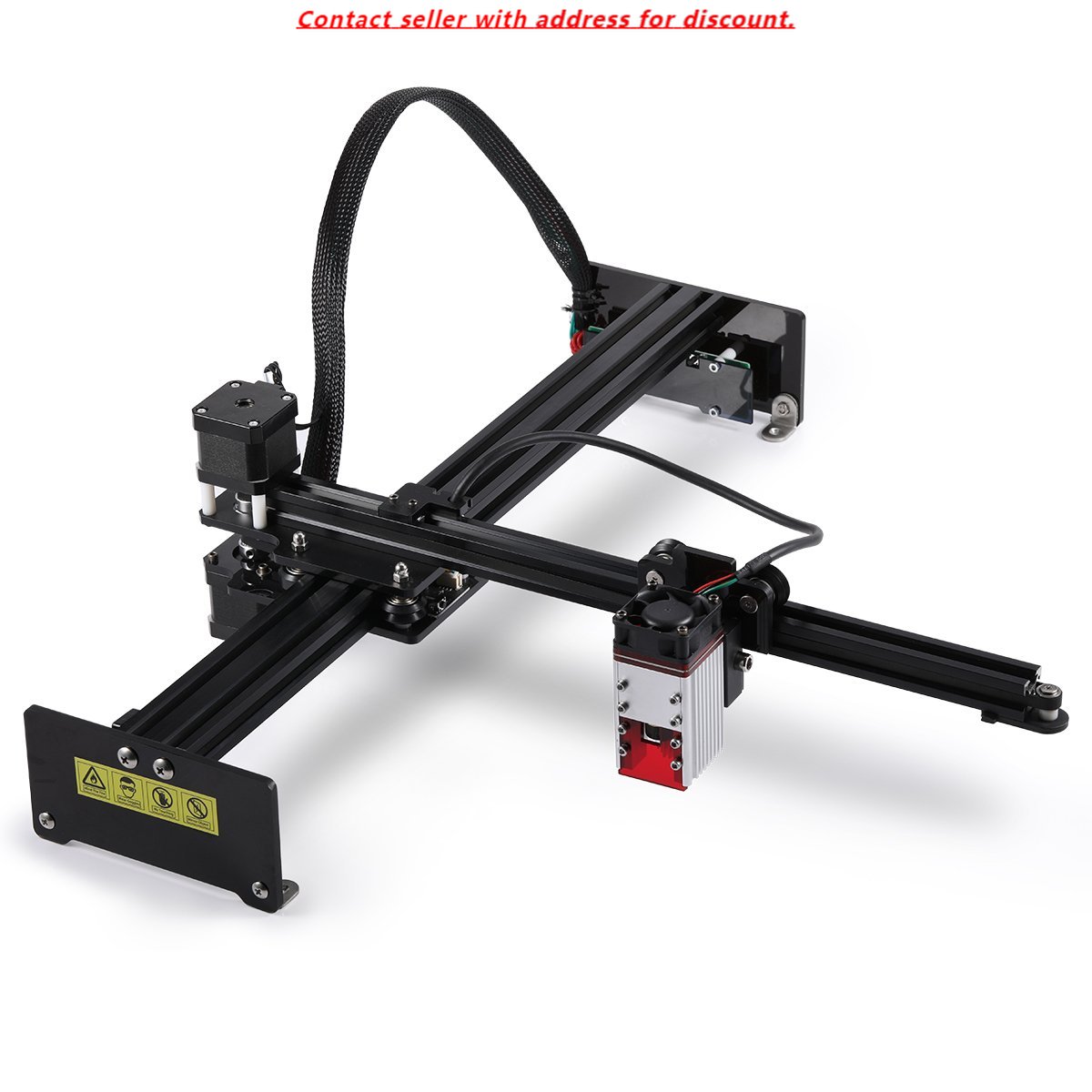 Stokta NEJE 3 PLUS N40630 30w  - Mini Laser Engraver Cnc Router incelemesi ve fiyatı