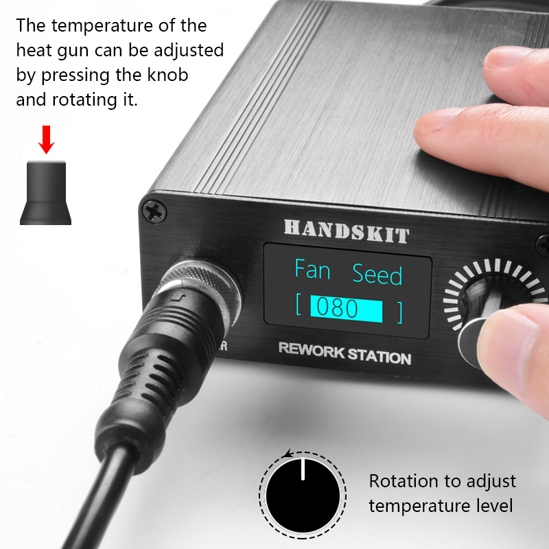 T12 Isı Tabancaları OLED Dijit - Hot Air Rework Station T12 incelemesi ve fiyatı