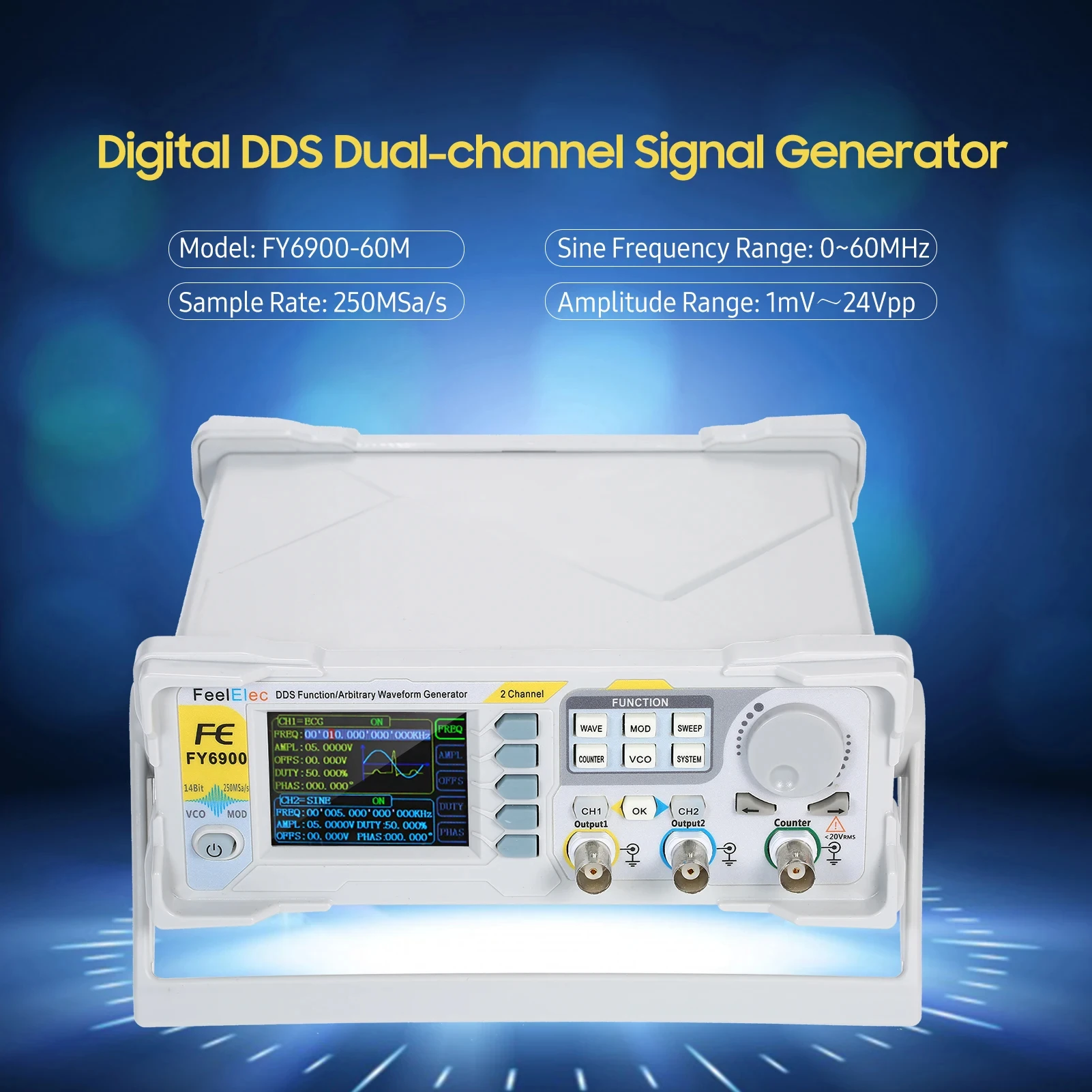 Dalga Formu Jeneratörü Darbe S - Function Arbitrary Waveform Generator incelemesi ve fiyatı
