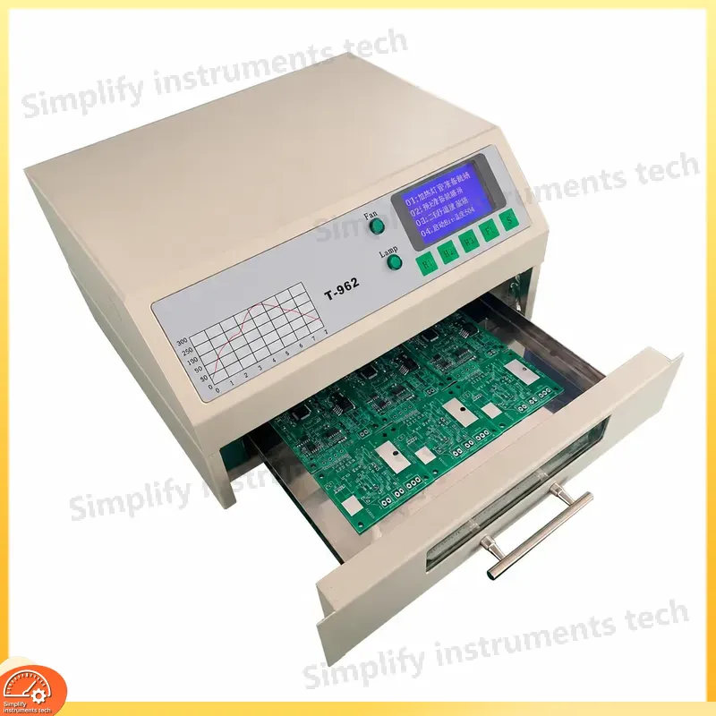 T962 Reflow Fırını 110V 220V K - Reflow Oven Pcb T962 incelemesi ve fiyatı