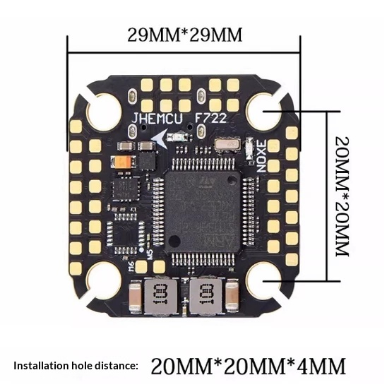 JHEMCU F722 NOXE F7 Uçuş Kontr - Fpv Flight Controller F7 Stack 60A incelemesi ve fiyatı