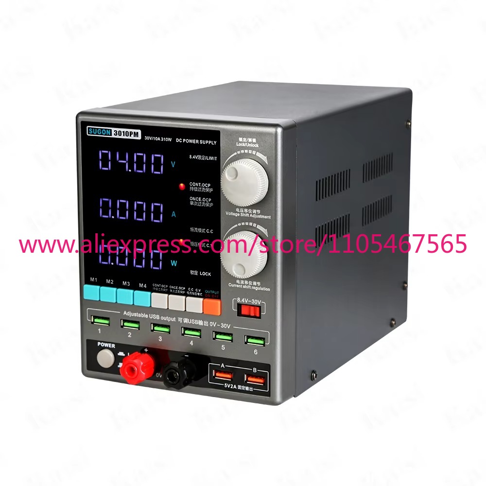 1 adet 3010PM regüleli DC güç  - Linear Lab Power Supply Adjustable incelemesi ve fiyatı