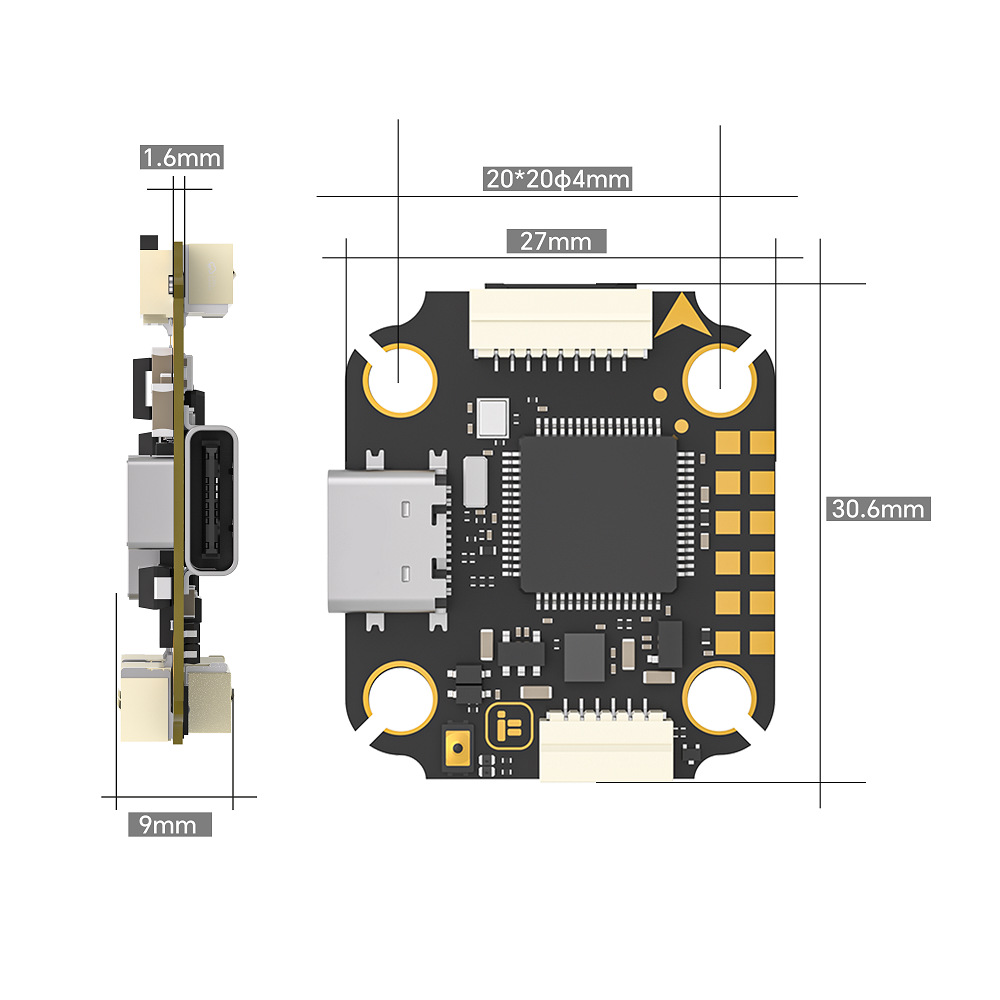 IFlight Borg F7 Mini Stack Bor - Fpv Flight Controller F7 Stack 60A incelemesi ve fiyatı