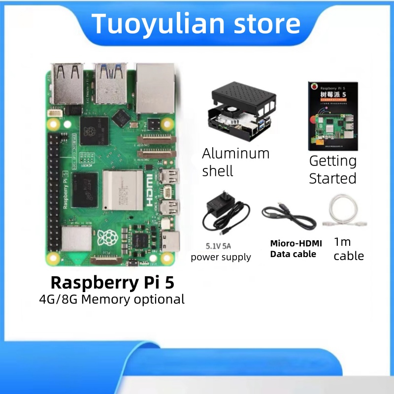 Raspberry Pi 5 geliştirme kart - Raspberry Pi 5 8Gb Kit incelemesi ve fiyatı
