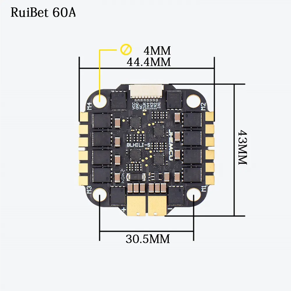 Jhemcu F7 Yığını F722 Çift Uçu - Fpv Flight Controller F7 Stack 60A incelemesi ve fiyatı