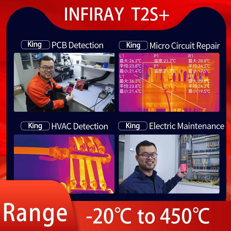 InfiRay T2S Artı termal görünt - Thermal Imaging Camera Pcb Repair incelemesi ve fiyatı