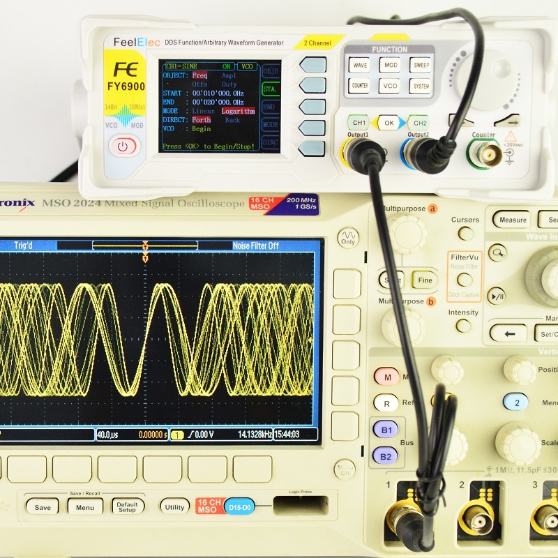Feelelec FY6900 0-60MHz Dijita - Function Arbitrary Waveform Generator incelemesi ve fiyatı