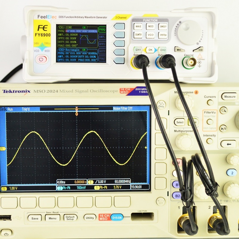 Feelelec FY6900 0-60MHz Dijita - Function Arbitrary Waveform Generator incelemesi ve fiyatı