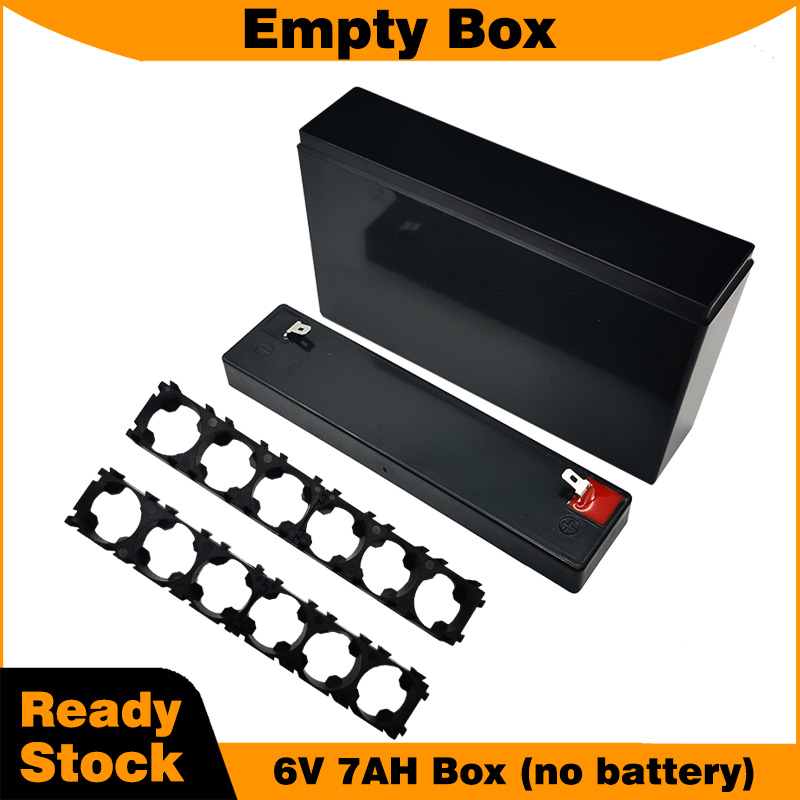 6V 7AH DIY için Boş Pil Kutusu - Spot Welder 18650 Battery Pack incelemesi ve fiyatı