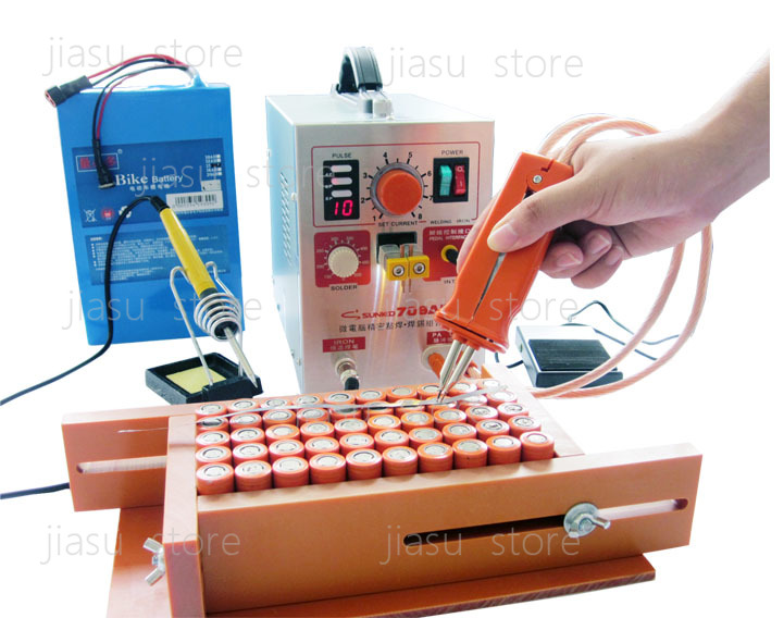 220V 709AD Taşınabilir Dirençl - Spot Welder 18650 Battery Pack incelemesi ve fiyatı