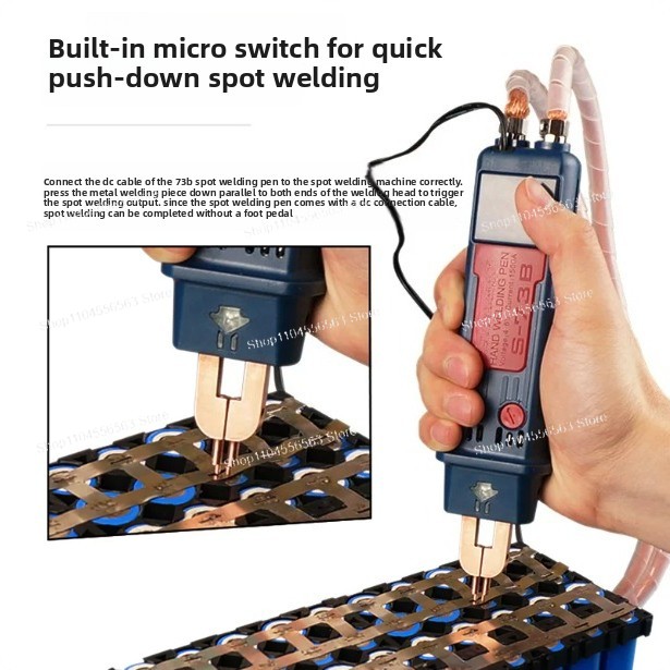 73B Tetik Anahtarlı Entegre No - Spot Welder 18650 Battery Pack incelemesi ve fiyatı