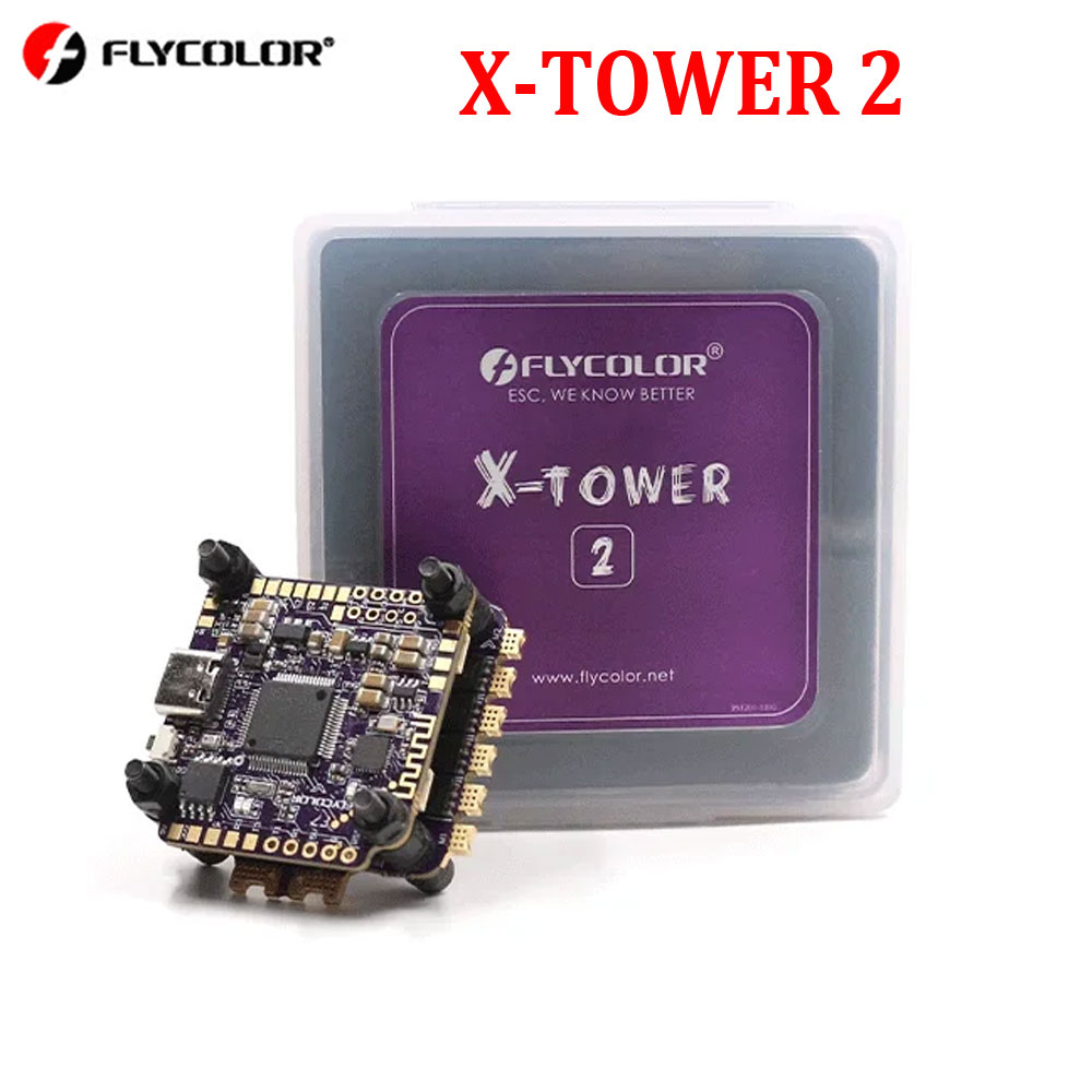 HobbyFIy Flycolor X-TOWER 2 F7 - Fpv Flight Controller F7 Stack 60A incelemesi ve fiyatı