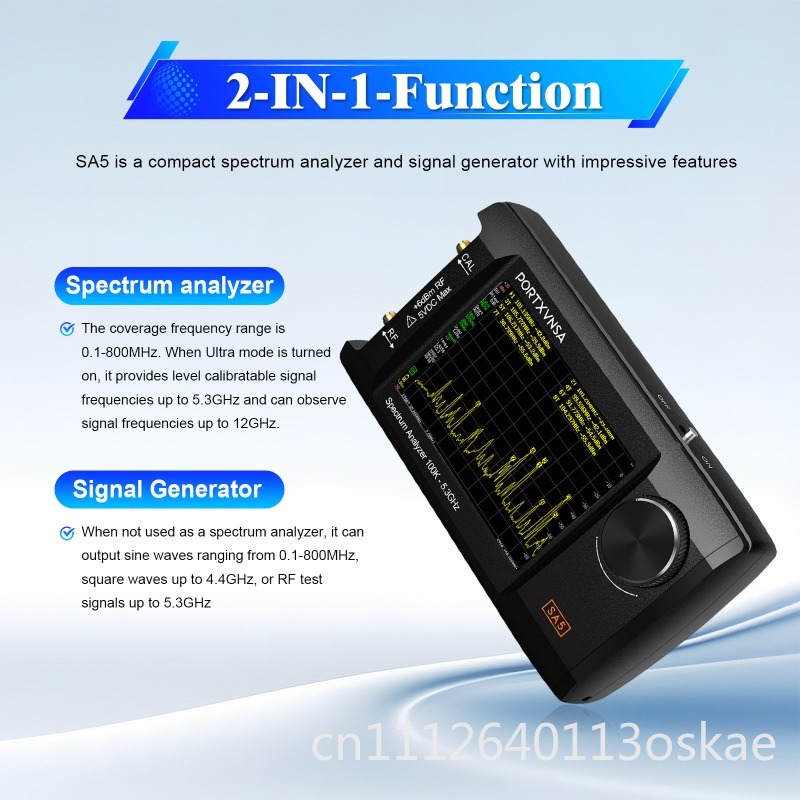 SA5 Çok Fonksiyonlu El Tipi Sp - Signal Generator Spectrum Analyzer incelemesi ve fiyatı