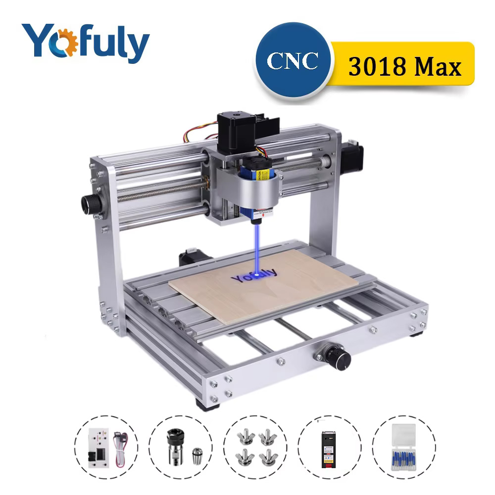 CNC 3018 Max Metal Oyma Makine - Mini Laser Engraver Cnc Router incelemesi ve fiyatı