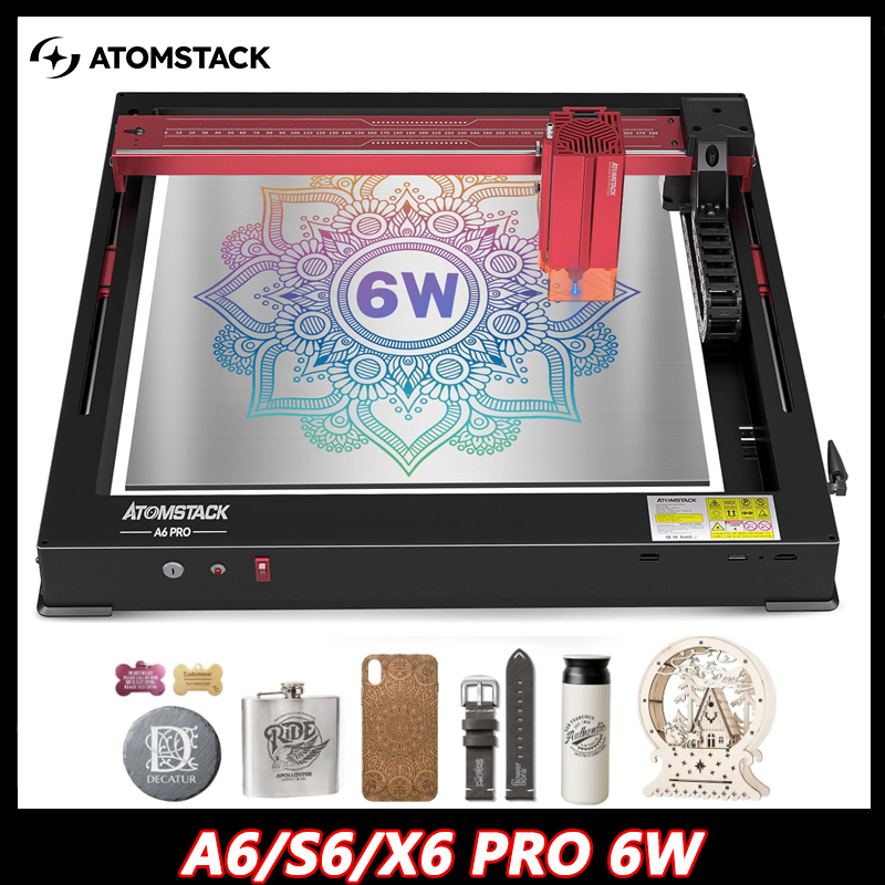 Atomstack A6 X6 S6 Pro 50W Cnc - Mini Laser Engraver Cnc Router incelemesi ve fiyatı