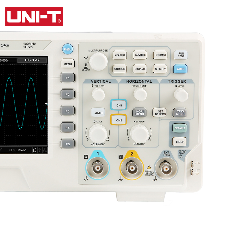 UNI-T Dijital Osiloskop UTD210 - Digital Storage Oscilloscope 100Mhz incelemesi ve fiyatı