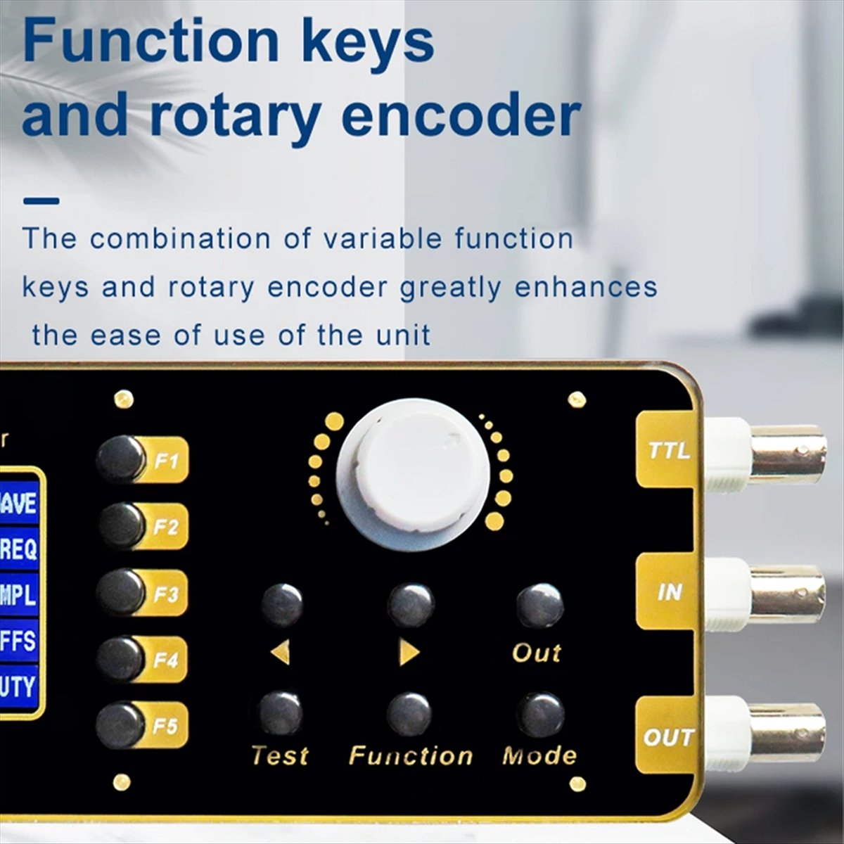 M85K QLS325S 2.4 İnç DDS Fonks - Function Arbitrary Waveform Generator incelemesi ve fiyatı