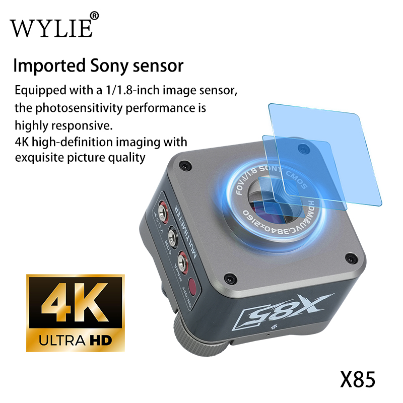WYLIE X85 4K HD Mikroskop Kame - Thermal Imaging Camera Pcb Repair incelemesi ve fiyatı