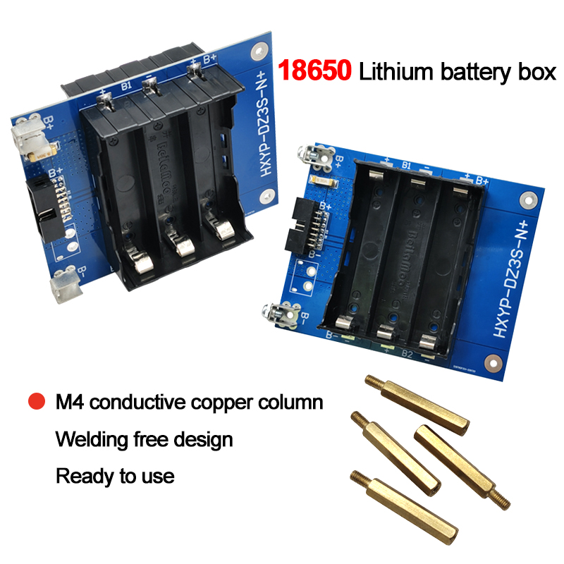 DIY 12V 3S Güç Duvarı Pil Tutu - Spot Welder 18650 Battery Pack incelemesi ve fiyatı