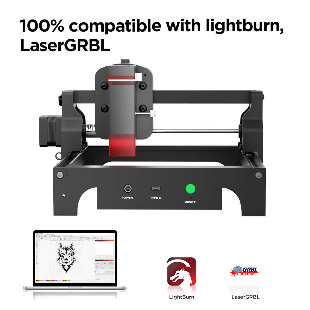 5.5W Mini Lazer Gravür Kesici  - Mini Laser Engraver Cnc Router incelemesi ve fiyatı