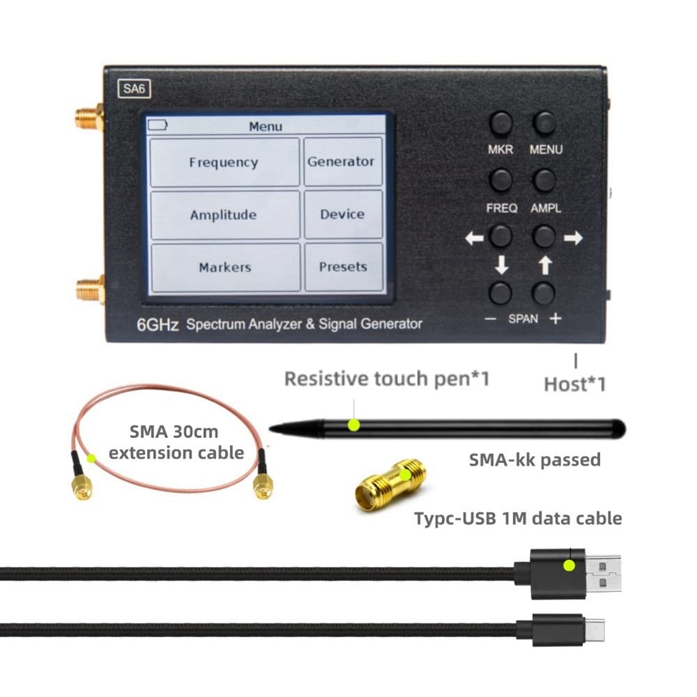 SA6 6GHz Spektrum Analizörü |  - Signal Generator Spectrum Analyzer incelemesi ve fiyatı