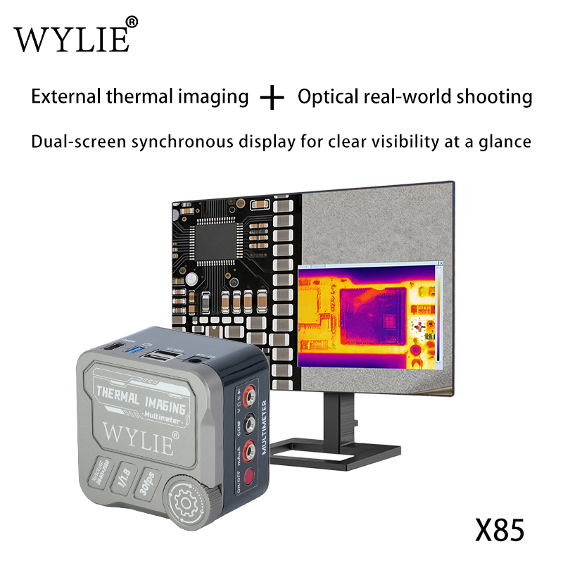WYLIE X85 4K Endüstriyel Mikro - Thermal Imaging Camera Pcb Repair incelemesi ve fiyatı