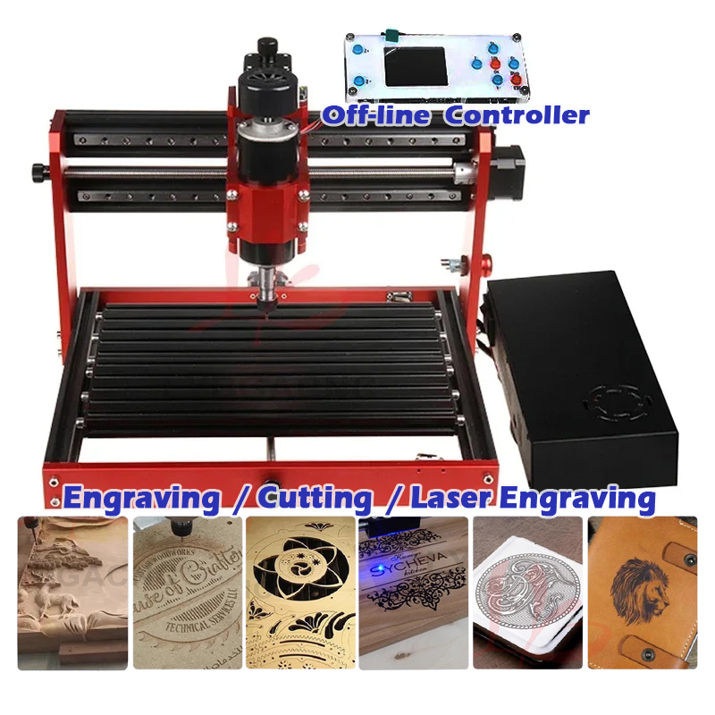 Mini 3020 Kare Raylı Tam Metal - Mini Laser Engraver Cnc Router incelemesi ve fiyatı