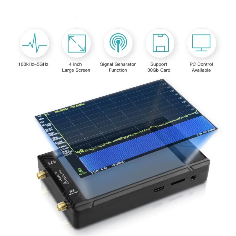 Yeni El Tipi Küçük Spektrum An - Signal Generator Spectrum Analyzer incelemesi ve fiyatı