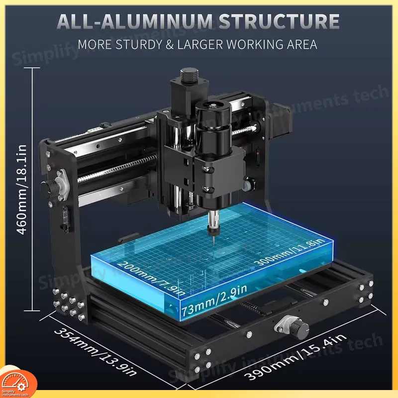 CNC 3020 Plus Mini CNC Router  - Mini Laser Engraver Cnc Router incelemesi ve fiyatı