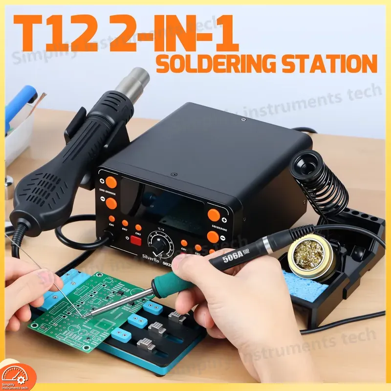 902D IV 775W Lehimleme İstasyo - Hot Air Rework Station T12 incelemesi ve fiyatı